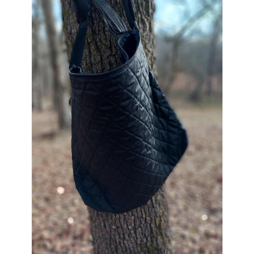 Quilted Material Tote